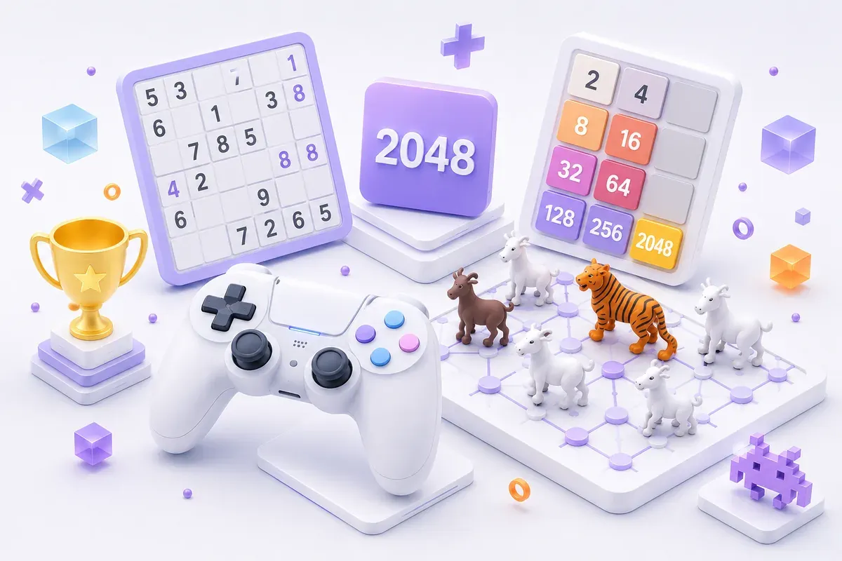 iamreetesh.com games section design preview